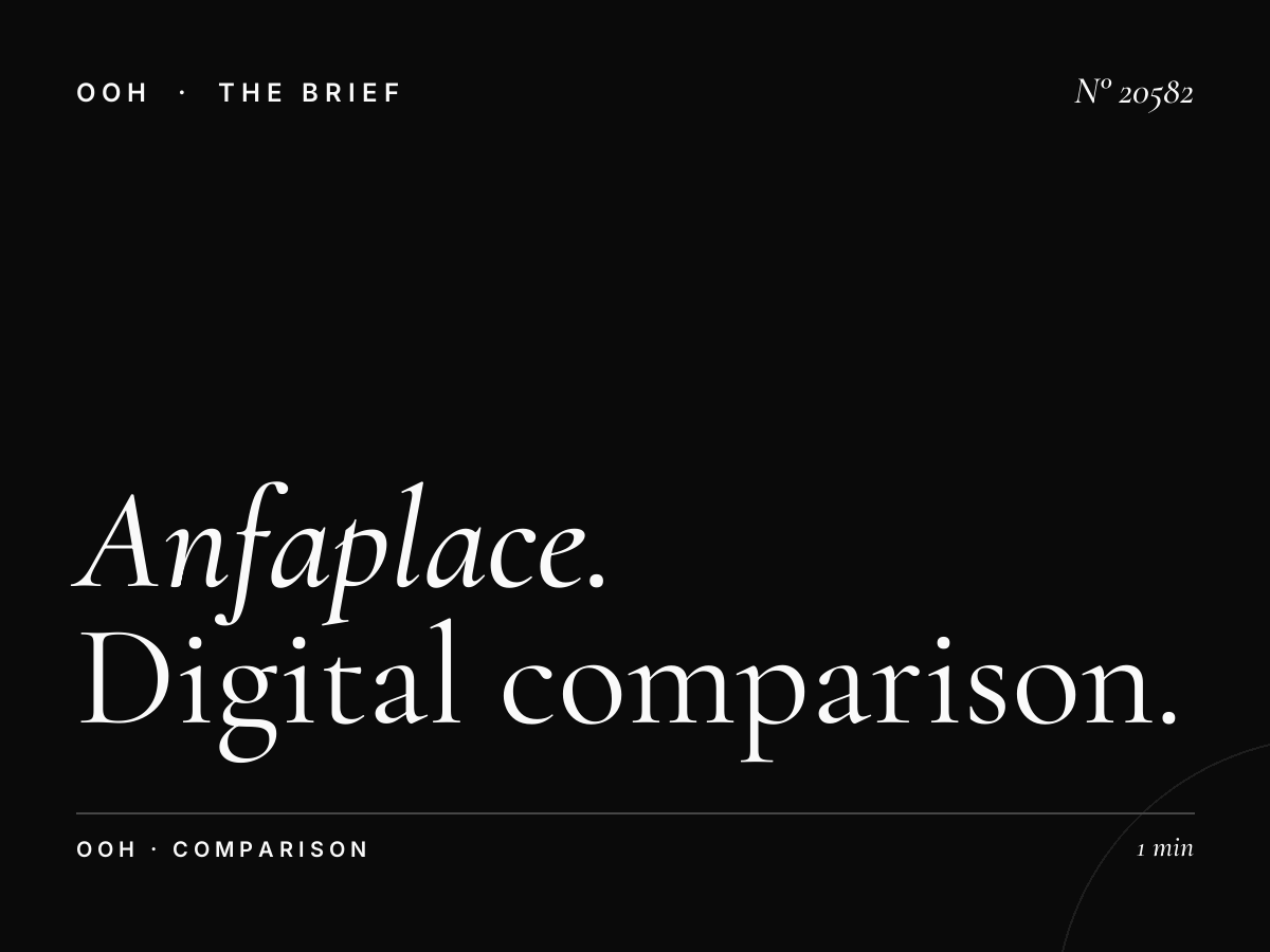 Anfaplace Mall Screens vs Static: Digital Comparison