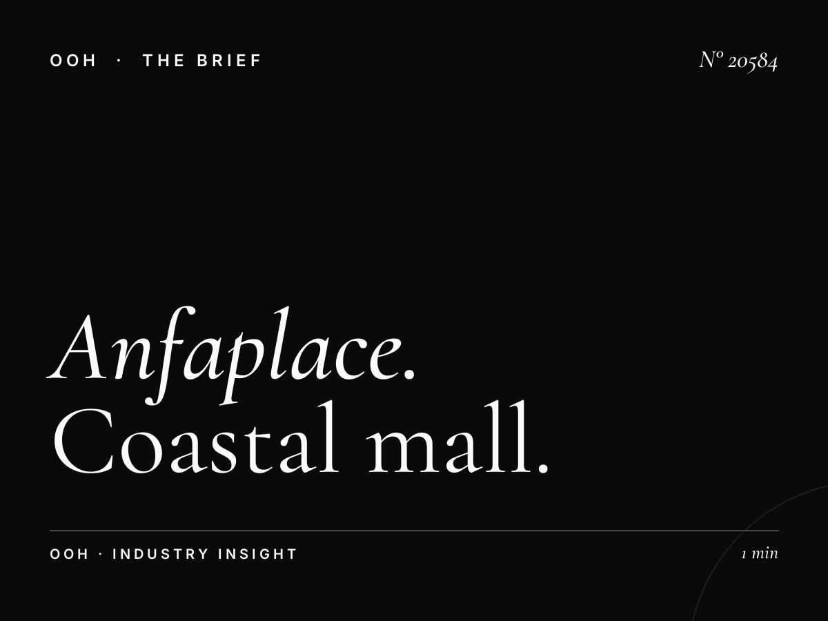Anfaplace Mall Screens Impact: Coastal Mall Visibility