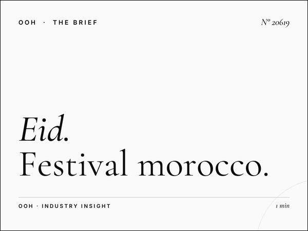 Eid Anfaplace Mall Screens: Festival Morocco Digital