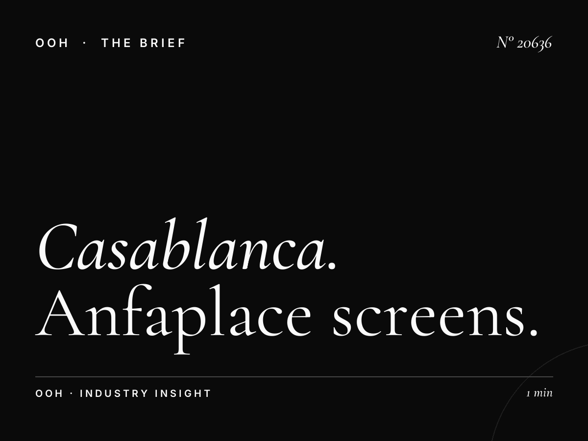 Casablanca Coastal Mall ROI: Anfaplace Screens Impact