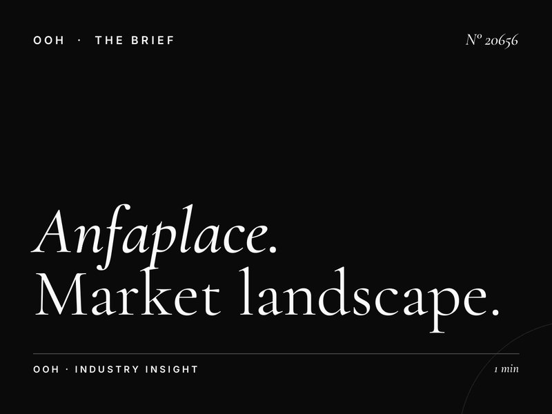 Anfaplace Mall Screens Competition: Market Landscape