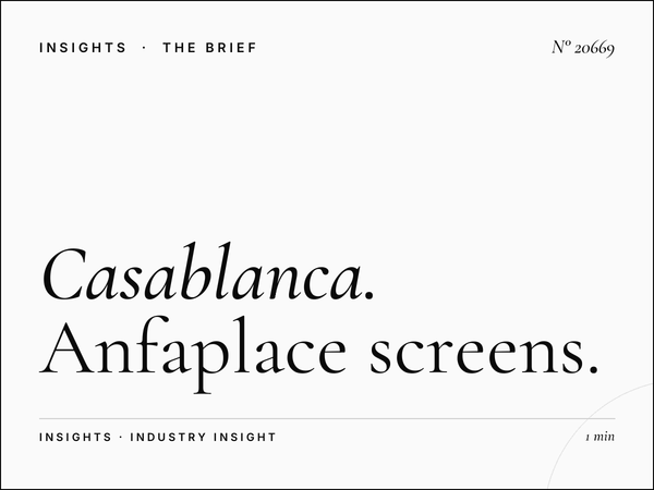 Casablanca Coastal Rotation: Anfaplace Screens Timeshare