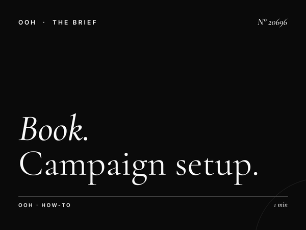 How to Book Ryad Square Mall Screens: Campaign Setup