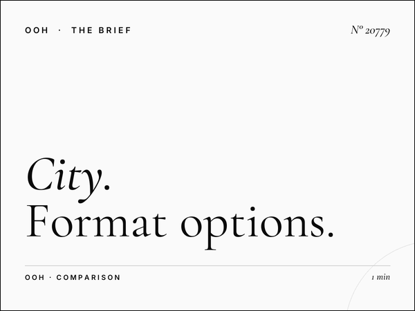 City Center Tunisian Mall vs LED: Format Options