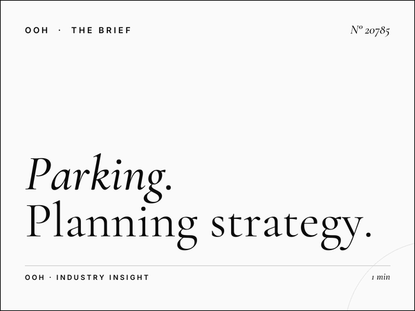 Parking City Center Tunisian Mall Campaign: Planning Strategy
