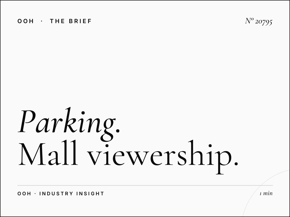 Parking City Center Tunisian Mall Traffic: Mall Viewership