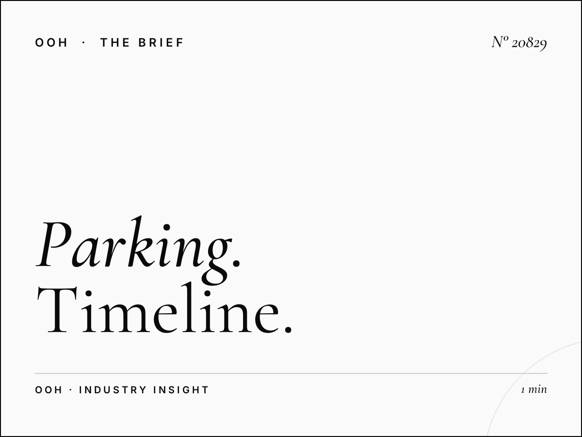 Parking City Center Tunisian Mall Production: Timeline