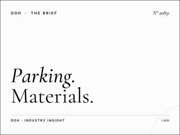Parking City Center Tunisian Mall Production: Materials That Drive Consumer Engagement