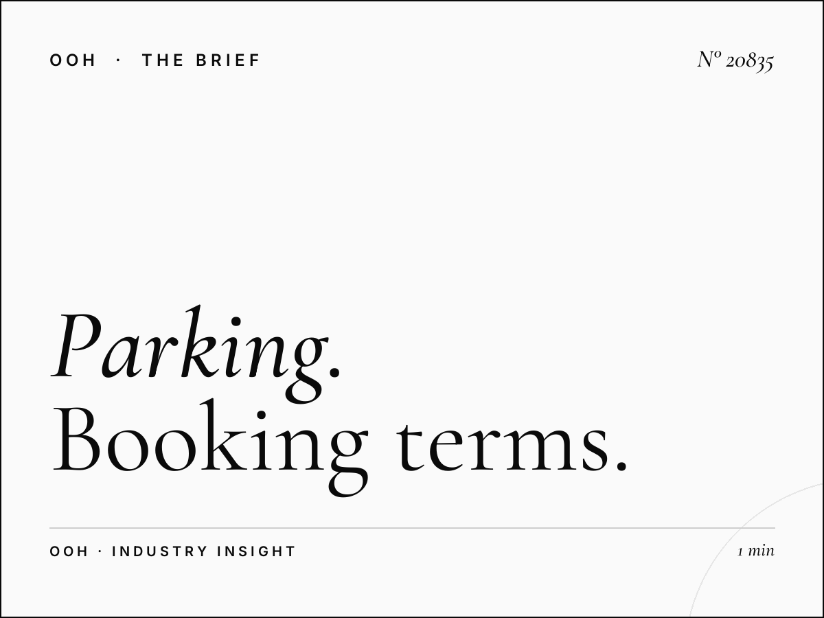 Parking City Center Tunisian Mall Contracts: Booking Terms