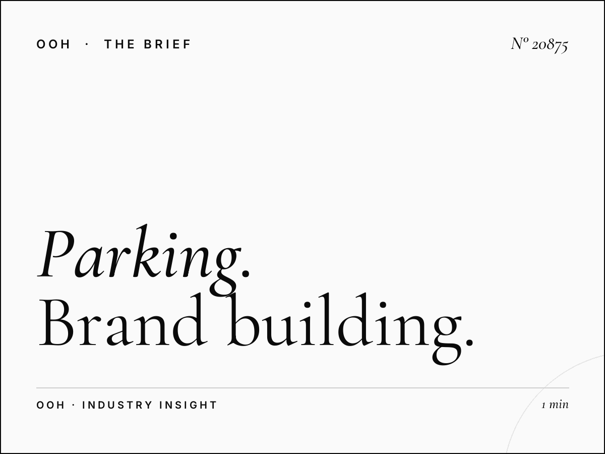 Parking City Center 2 Unipole Branding: Brand Building Through Strategic Outdoor Advertising