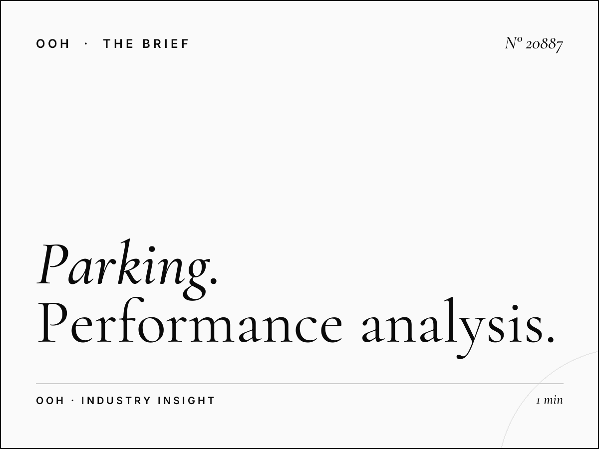 Parking City Center 2 Static Unipole ROI: Performance Analysis for Smart Media Buyers