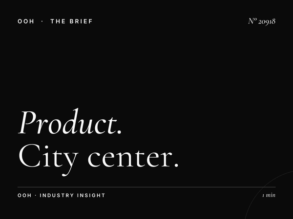Product Launch Algiers: City Center 2 Unipole Impact