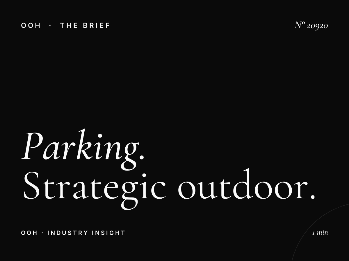 Parking City Center 2 Unipole Launch: Strategic Outdoor Advertising Opportunity