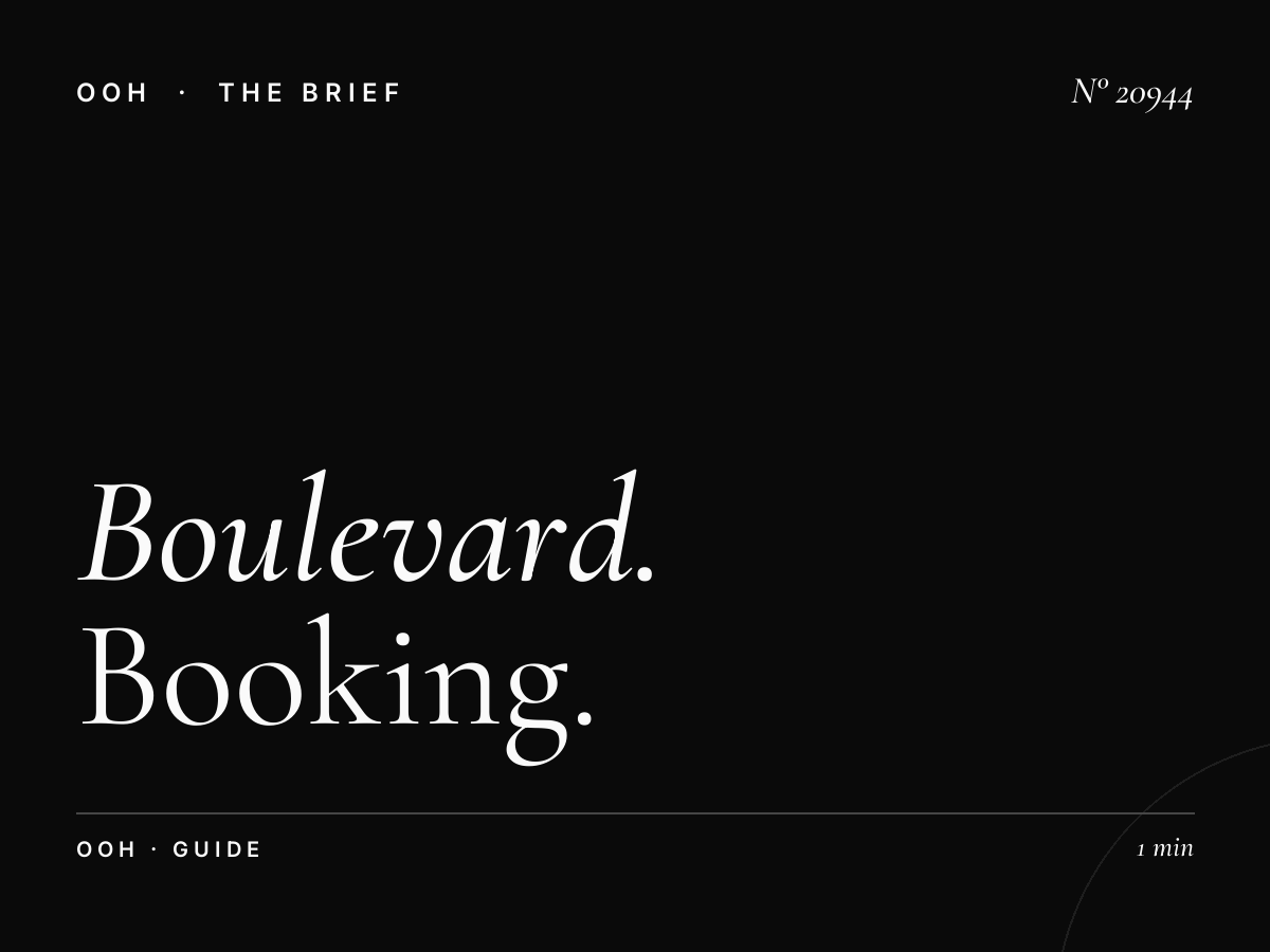Boulevard Des Martyrs Static Billboard Contracts: Your Complete Booking Guide