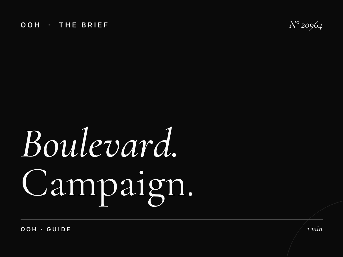 Boulevard Des Martyrs Billboard Advertising: Campaign Guide