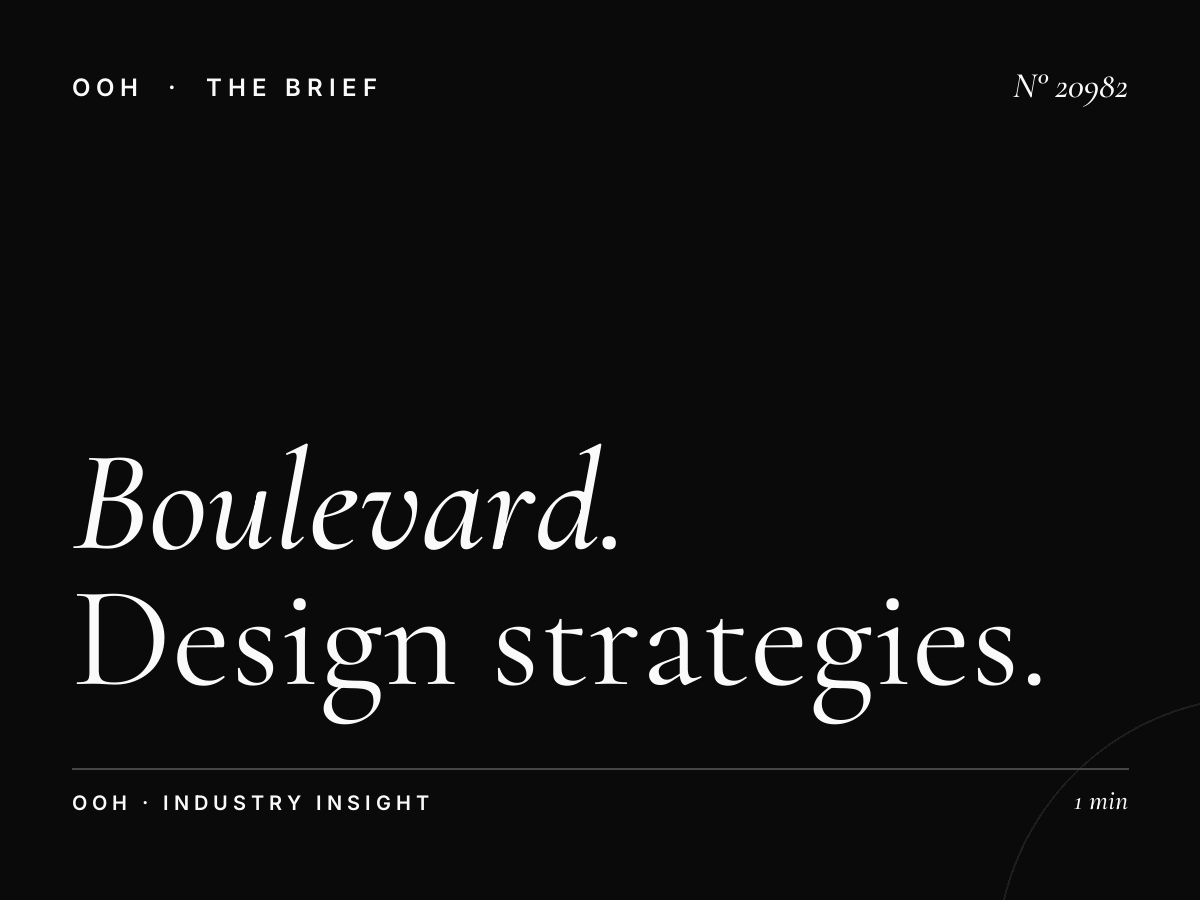 Boulevard Des Martyrs Static Billboard Creative: Design Strategies That Command Attention