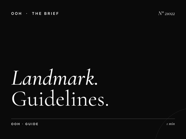Landmark El Qods Static Wallbanner Design: Guidelines
