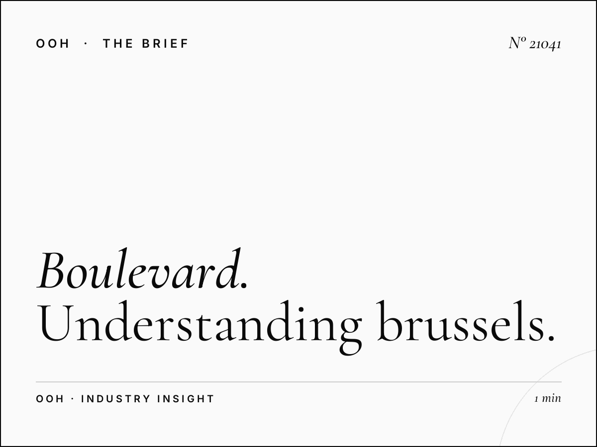 Boulevard Des Martyrs Billboard Competitive Market Share: Understanding Brussels' Premium Advertising Landscape