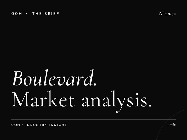 Boulevard Des Martyrs Static Billboard Competition: Market Analysis for Strategic Media Buyers