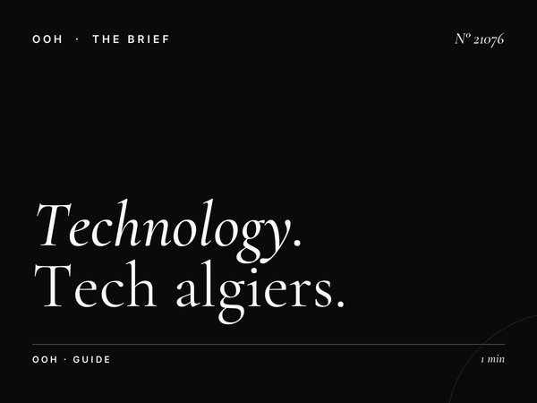 Technology El Qods Wallbanner: Tech Algiers - Your Complete Guide to High-Impact Digital Outdoor Advertising
