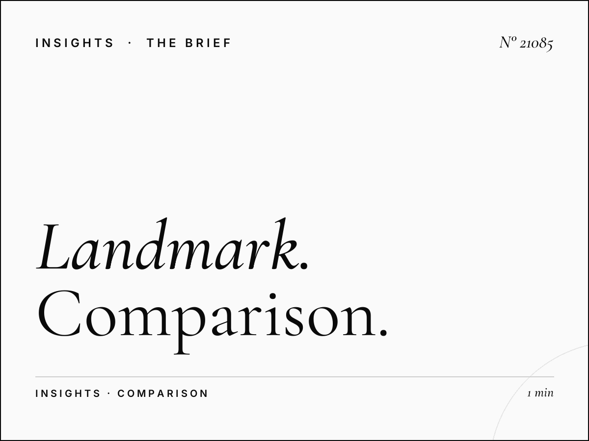 Landmark El Qods Static vs Digital: Comparison