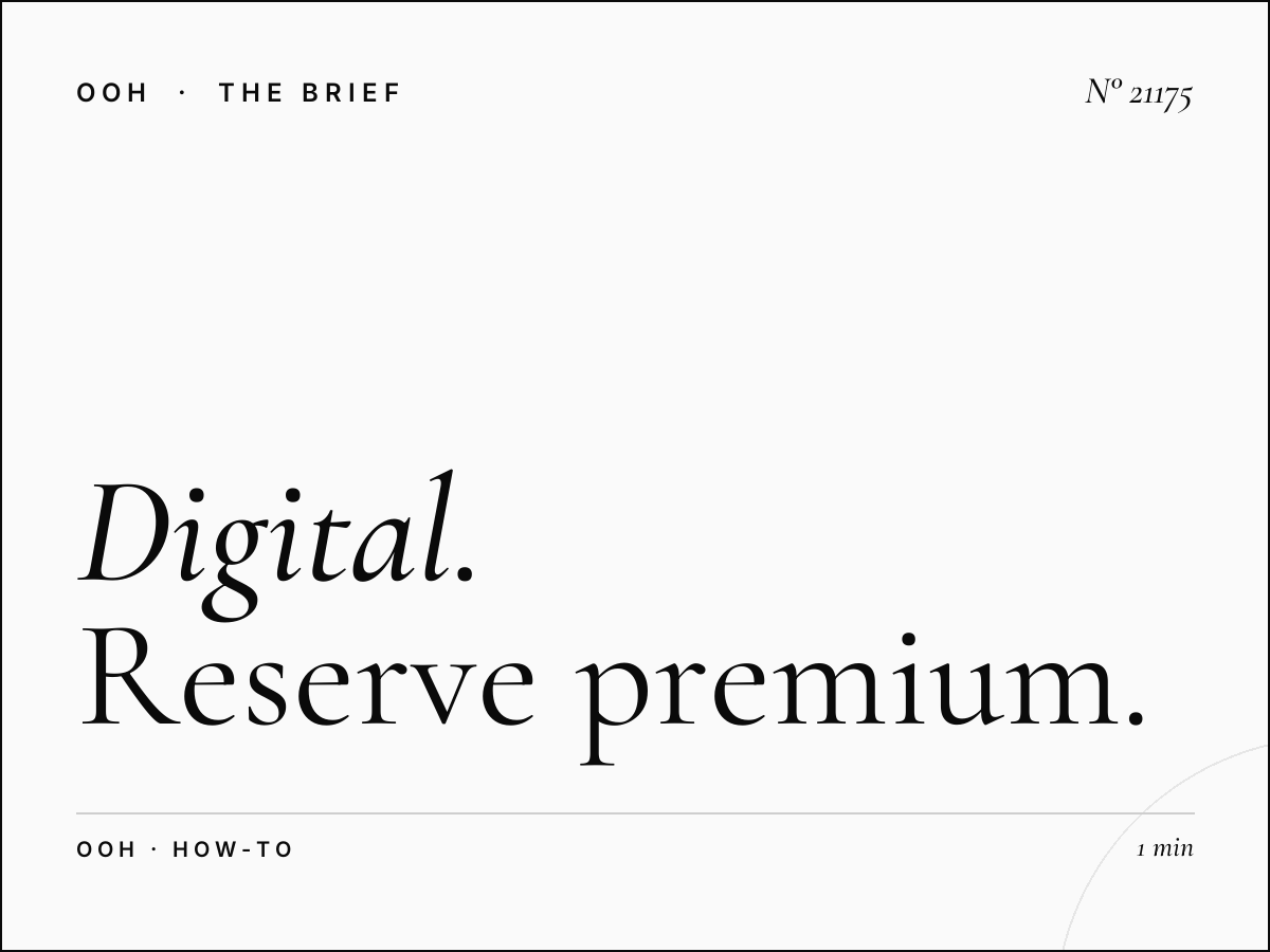 Digital Constellation LED Network Booking: How to Reserve Premium Outdoor Advertising Space