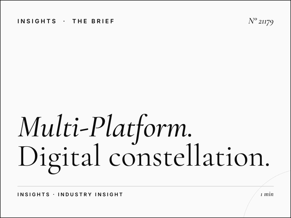 Multi-Platform Algiers: Digital Constellation LED Campaign