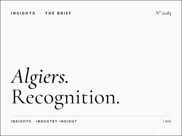 Algiers Digital Constellation Brand Impact: Recognition and Market Authority in North African Advertising