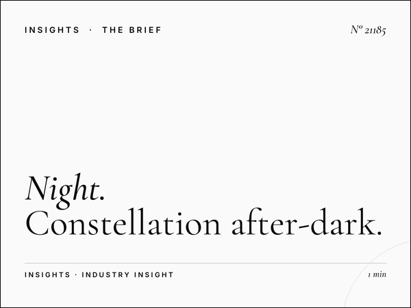 Night Algiers LED Network: Constellation After-Dark