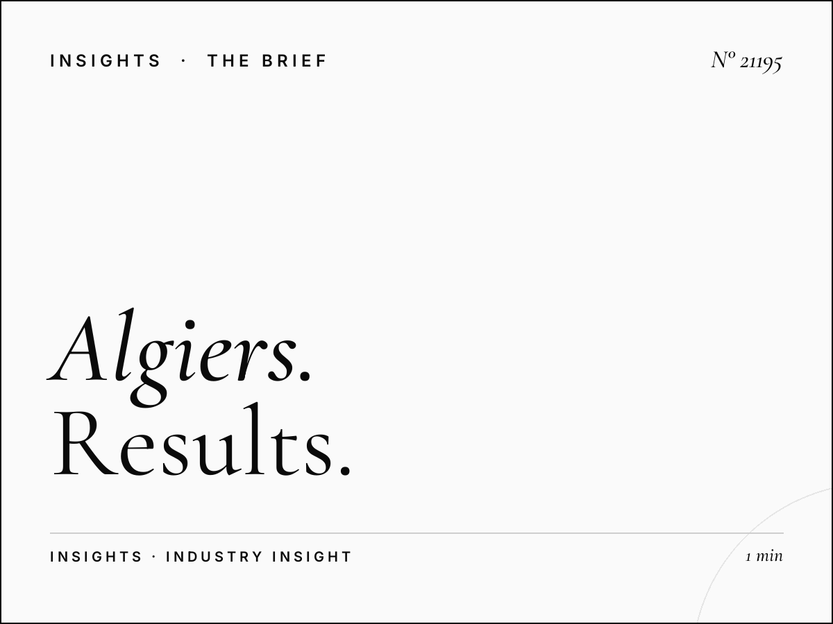 Algiers Digital Constellation Effectiveness: Results