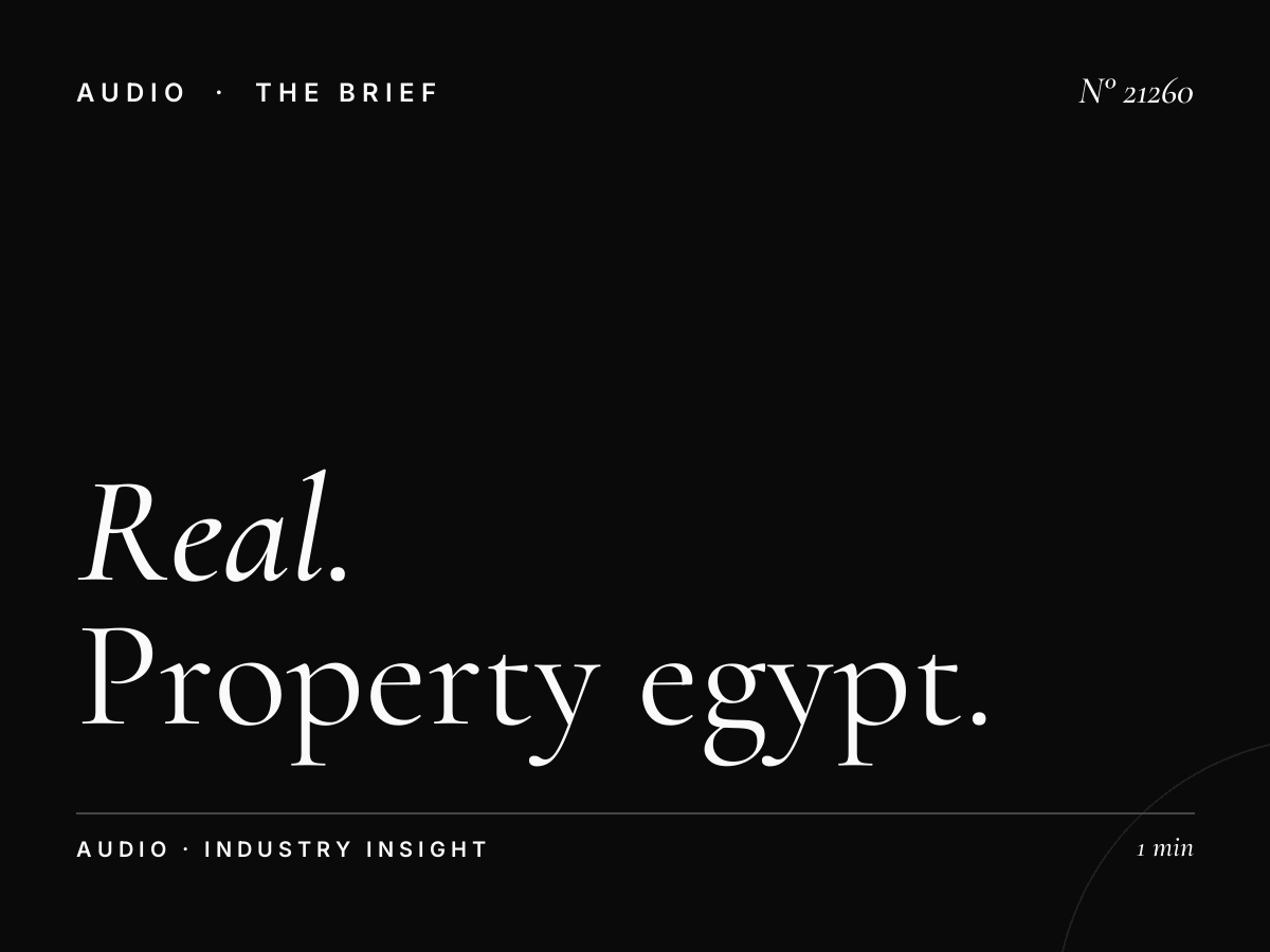 Real Estate Nogoum FM 100.6: Property Egypt Marketing