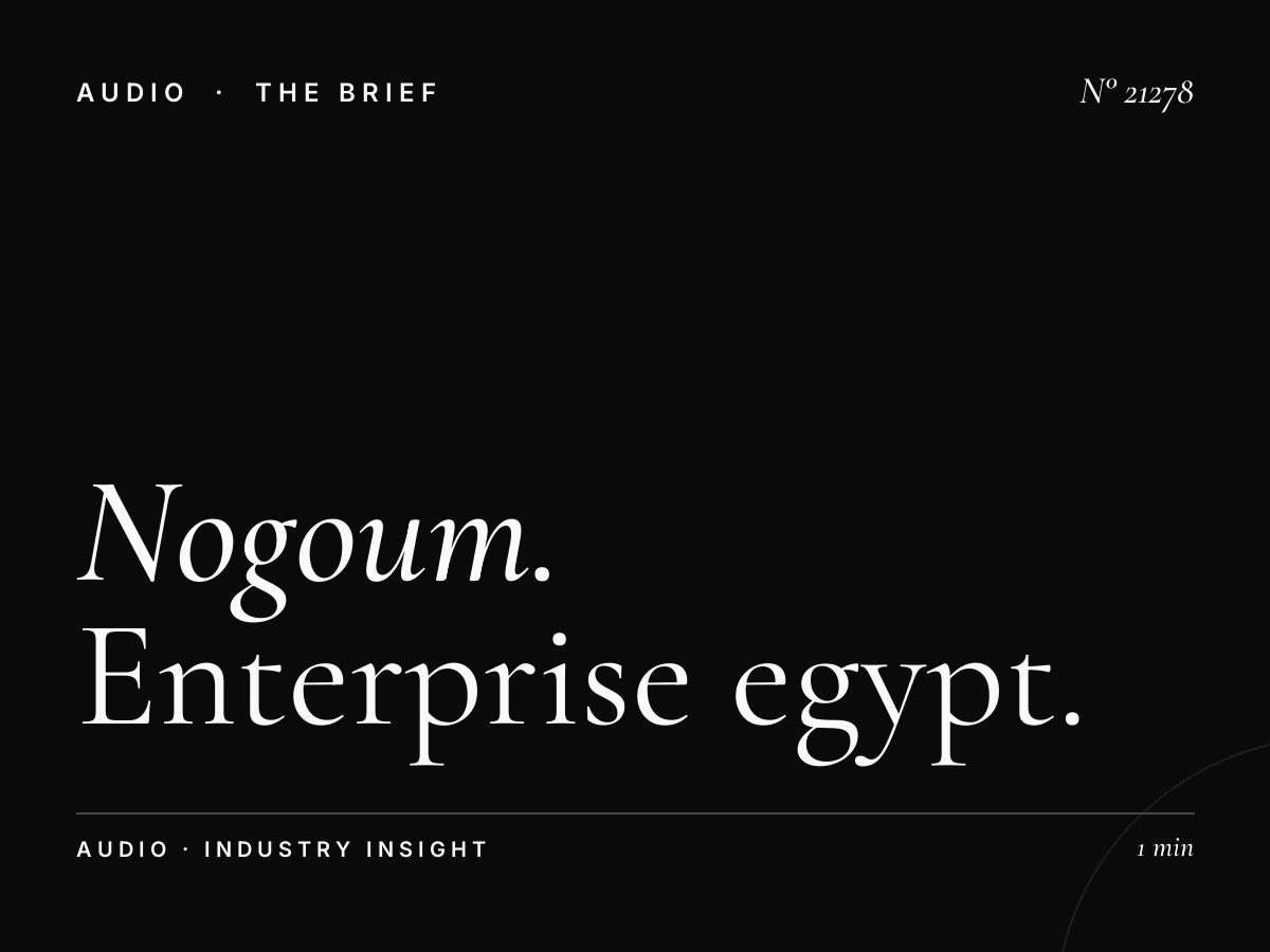 Nogoum FM 100.6 Corporate: Enterprise Egypt Marketing