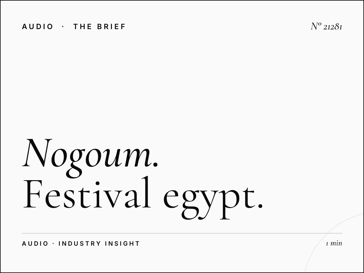 Nogoum FM 100.6 Eid Campaigns: Festival Egypt Marketing