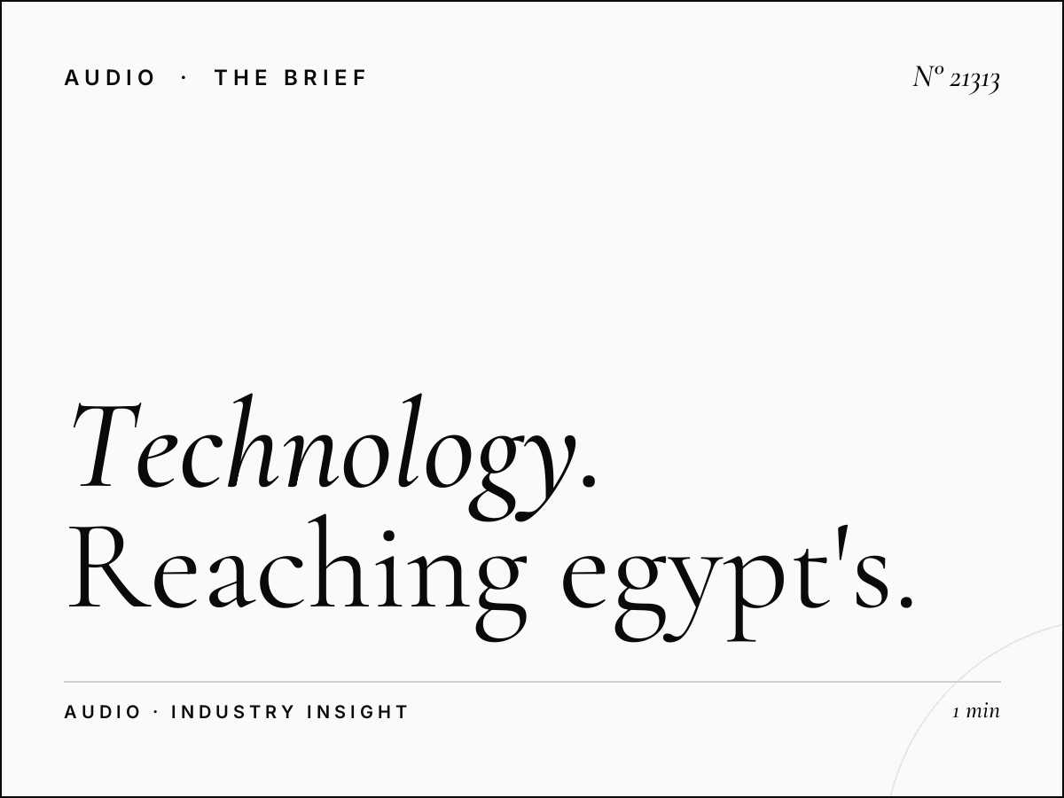 Technology Brands and Nile FM 104.2: Reaching Egypt's English-Speaking Tech Audience