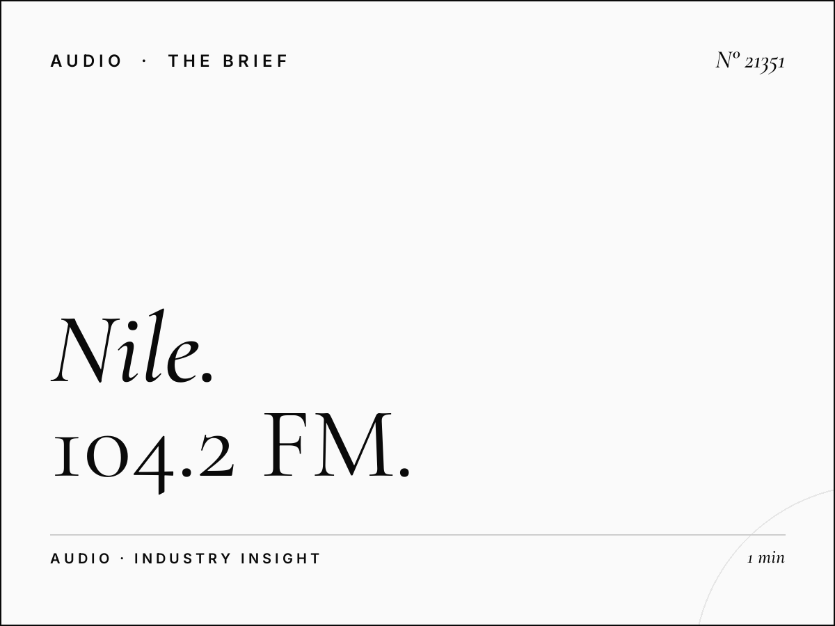 Nile FM 104.2 Frequency: 104.2 FM Egypt Coverage