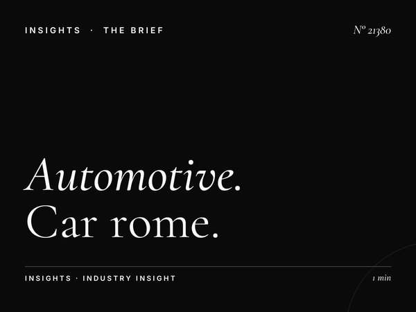 Automotive Brands Via Tiburtina LED: Car Rome Advertising