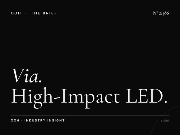 Via Tiburtina LED Wallbanner Visibility: High-Impact LED Advertising in Rome's Arterial Gateway