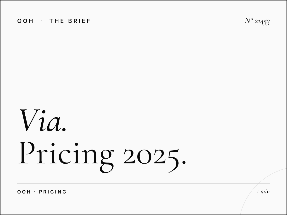 Via Aurelia LED Wallbanner Cost: Complete Pricing 2025