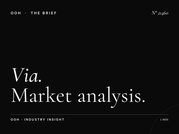Via Tiburtina LED Wallbanner Competition: Market Analysis for Smart Media Buyers