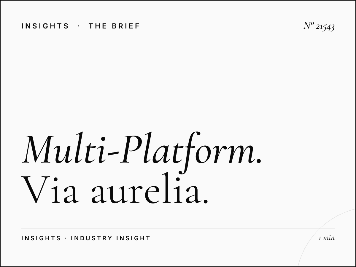 Multi-Platform Rome: Via Aurelia LED Campaign