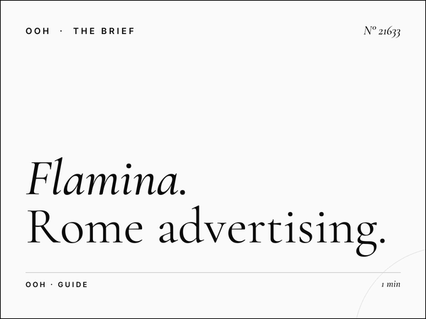 Flamina Belle Arti Static Wallbanner Budget: Your Complete Rome Advertising Guide