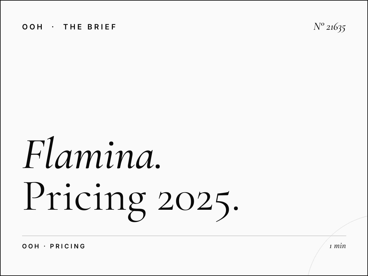 Flamina Belle Arti Static Wallbanner Cost: Pricing 2025
