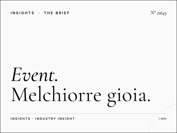 Event Advertising Milan: Melchiorre Gioia Promotion
