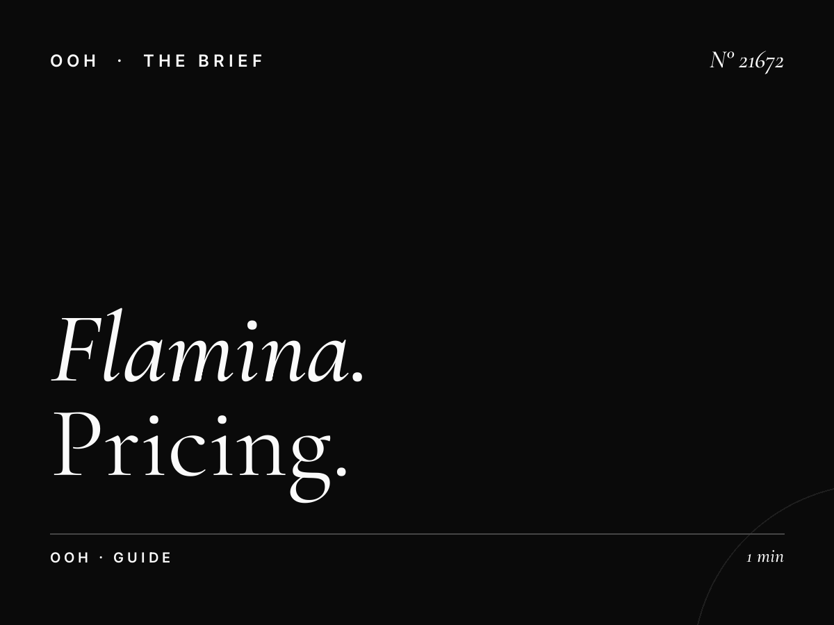 Flamina Belle Arti Wallbanner Monthly Rates: Pricing Guide for Art District Advertisers