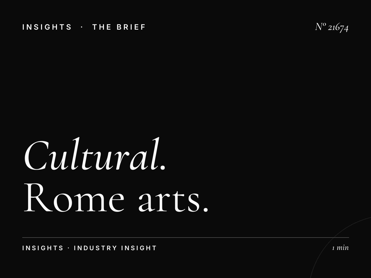 Cultural Events Flamina Belle Arti: Rome Arts Events