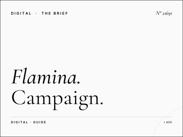 Flamina Belle Arti Wallbanner Advertising: Campaign Guide