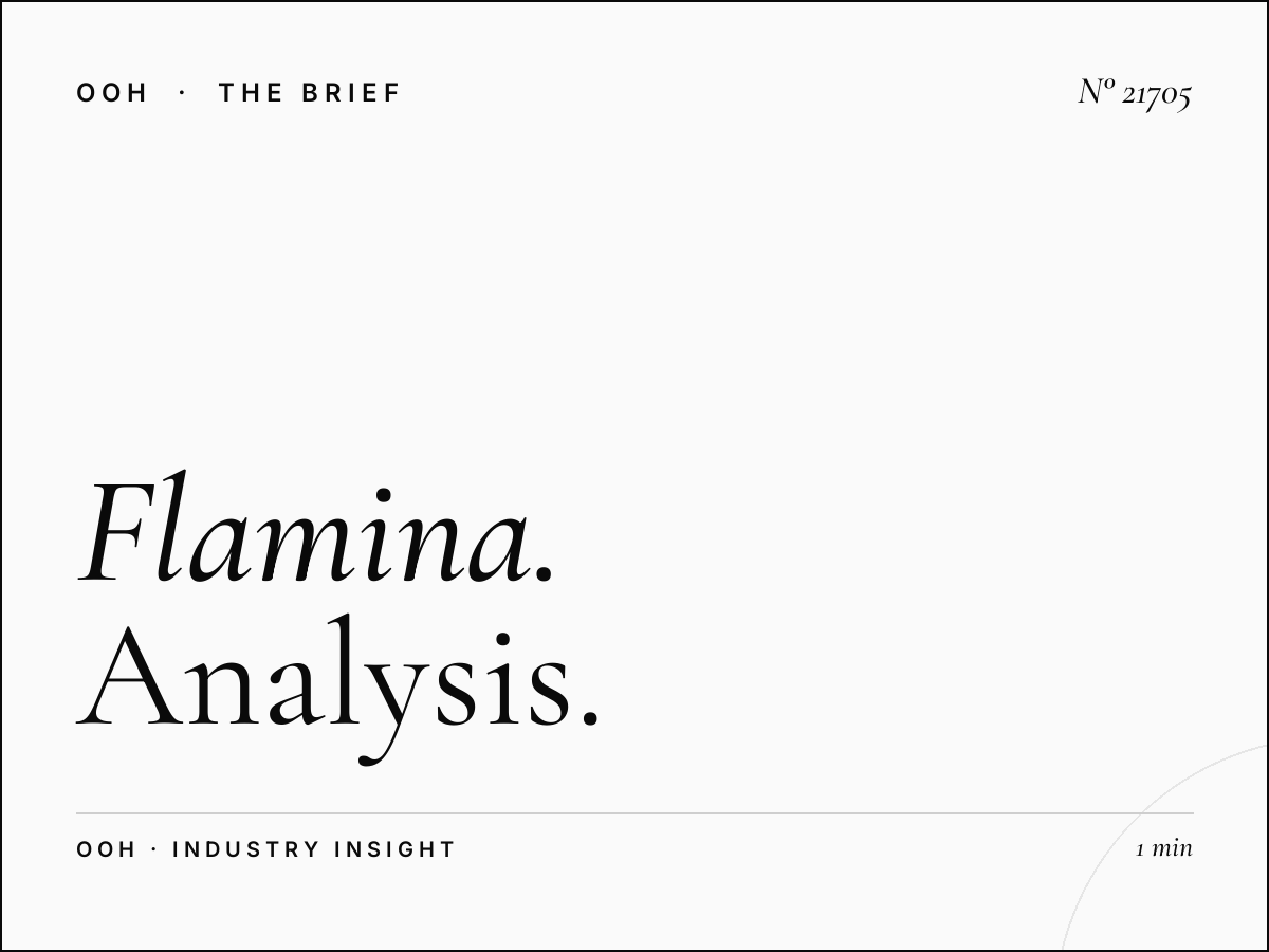 Flamina Belle Arti Wallbanner Audience Profile: Analysis