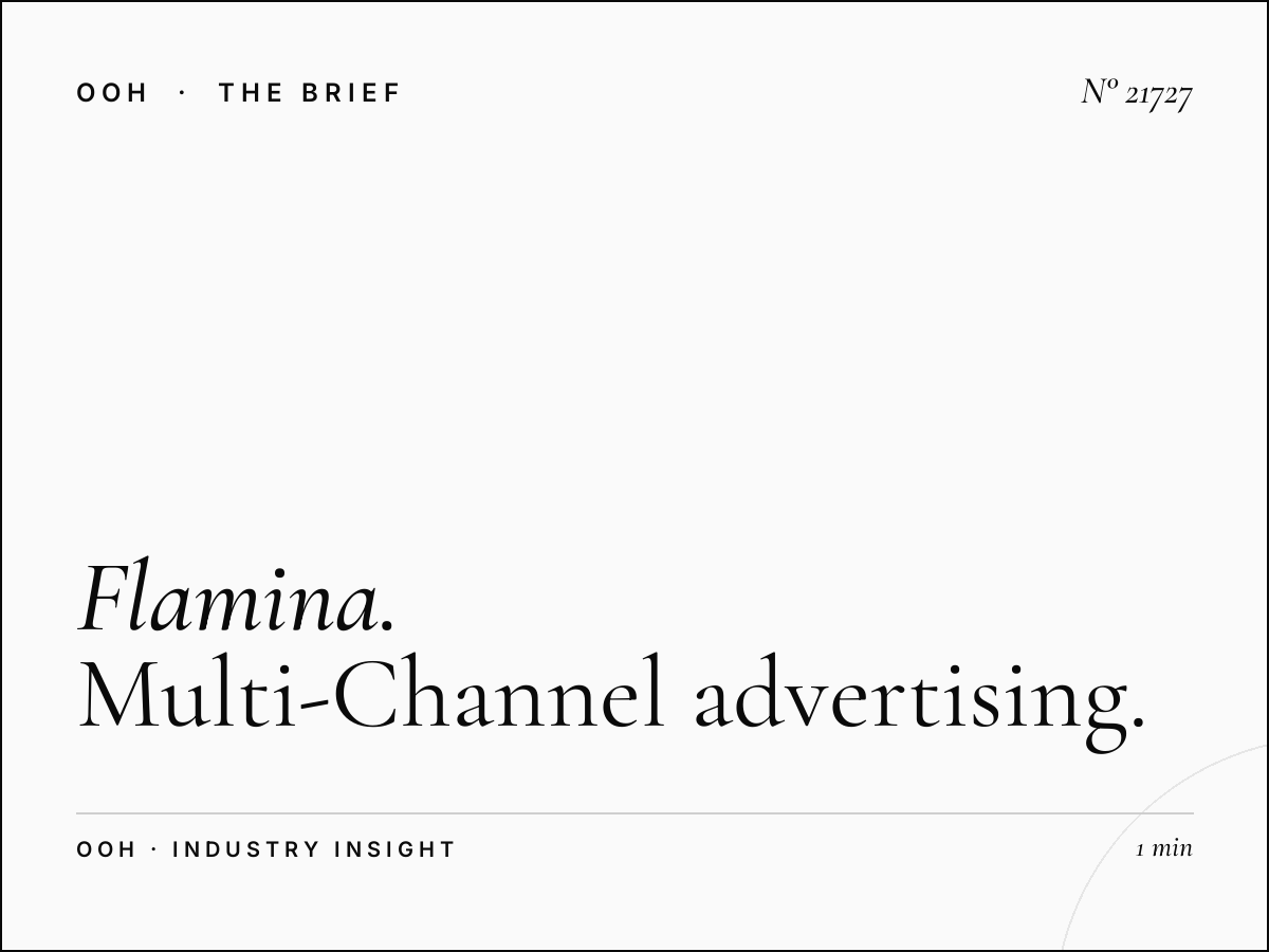 Flamina Belle Arti Static Wallbanner Integration: Multi-Channel Advertising in Italy's Art and Culture Sector