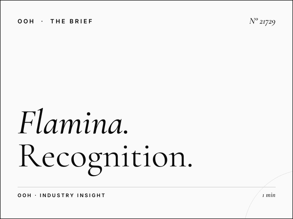 Flamina Belle Arti Wallbanner Brand Impact: Recognition in Premium Italian Art Spaces