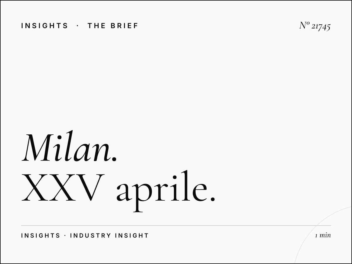 Milan Piazza Campaign: XXV Aprile Cubes Planning